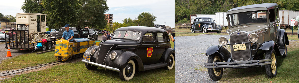 Cars and wagon